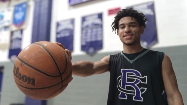 Rancho Cucamonga point guard Aaron Glass photos by John Murphy, 12-28-2023120720233